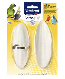 Vitakraft Vita Fit Cuttle Bone 2pcs With Clip